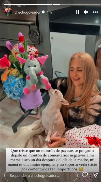 Hija de Checho Ibarra sale