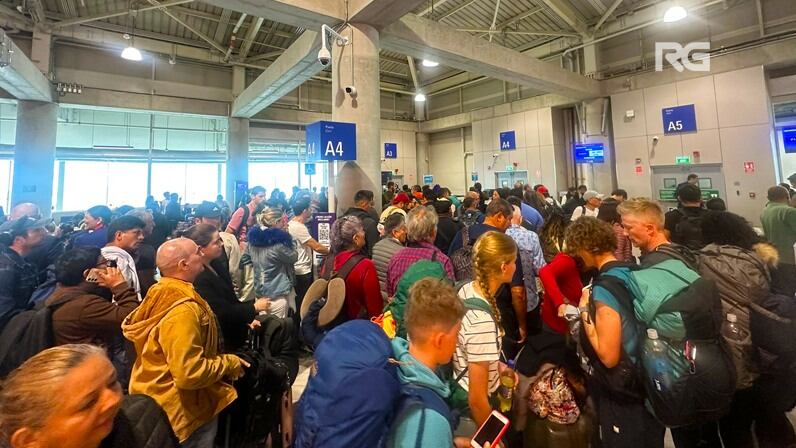 Días críticos tras la inauguración del nuevo Jorge Chávez. (Foto: Facebook Roger García)