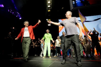 Alfredo Casero y Fabio Alberti