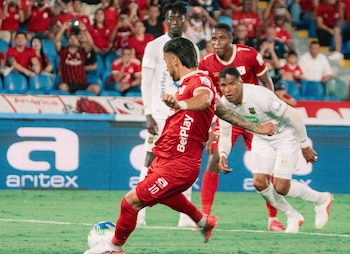 Los "Diablos Rojos" se preparan para recibir a Medellín -crédito @AmericadeCali/X