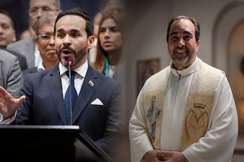 El padre Rodolfo Londoño de la Espriella también oficia como representante del Gobierno ante al menos cinco consejos superiores de universidades públicas - crédito REUTERS - @rodolfoandreslondono/Instagram