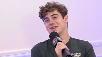 Franco Colapinto habló del nuevo