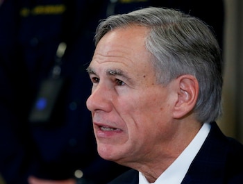 Greg Abbott, gobernador de Texas