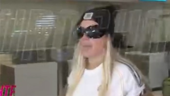 Wanda Nara volvió al país tras su viaje por Europa y Asia: 18 valijas y una llamativa actitud con la prensa