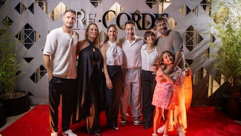 La familia Re-Cordis durante la