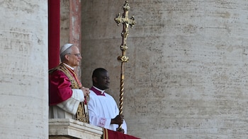El recién elegido papa, Robert