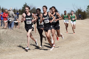 Los corredores, ávidos de carreras,