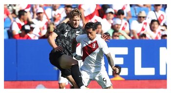 Perú venció 1-0 a Nueva