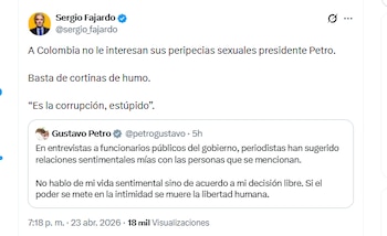 El candidato Sergio Fajardo pidió a Petro dar explicaciones sobre presunta corrupción en su Gobierno - crédito @sergio_fajardo/X