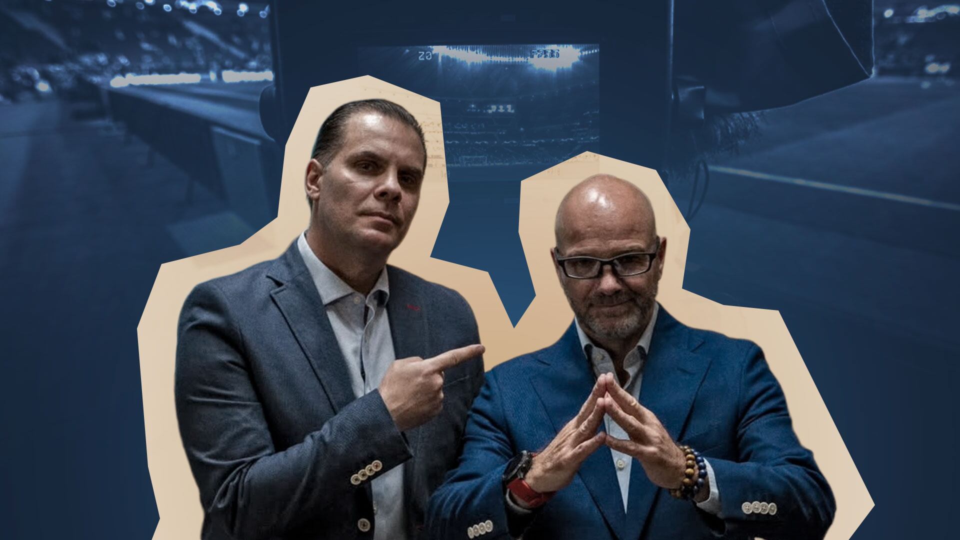 Los talentos de Azteca Deportes lograron un buen recibimiento pese a no tener derechos televisivos. (Jesús Avilés)