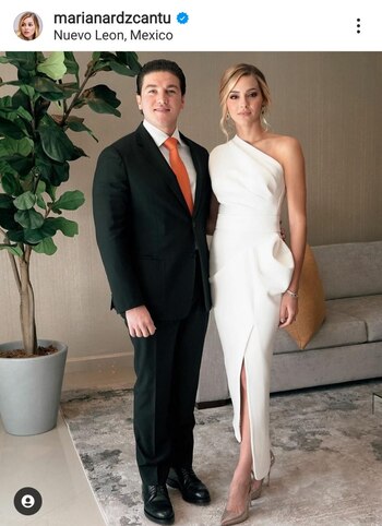 Mariana Rodríguez, esposa de Samuel