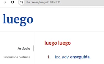 (Captura de pantalla RAE)