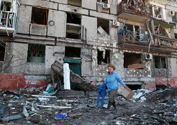 La destrucción en Mariupol (REUTERS/Alexander
