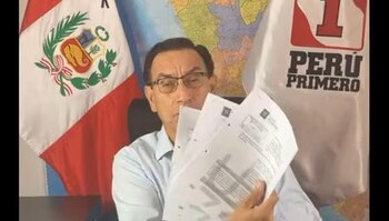 Martín Vizcarra Cornejo se autodenominó