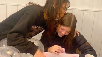 El actor compartió una dulce