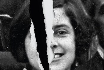 Retrato de Aurora Picornell rajado.