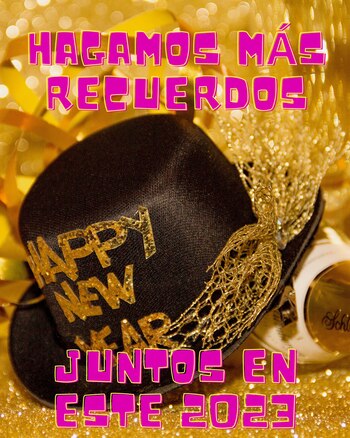 Imágenes para celebrar Año Nuevo.