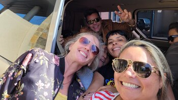 Hasta adentro del auto: sus