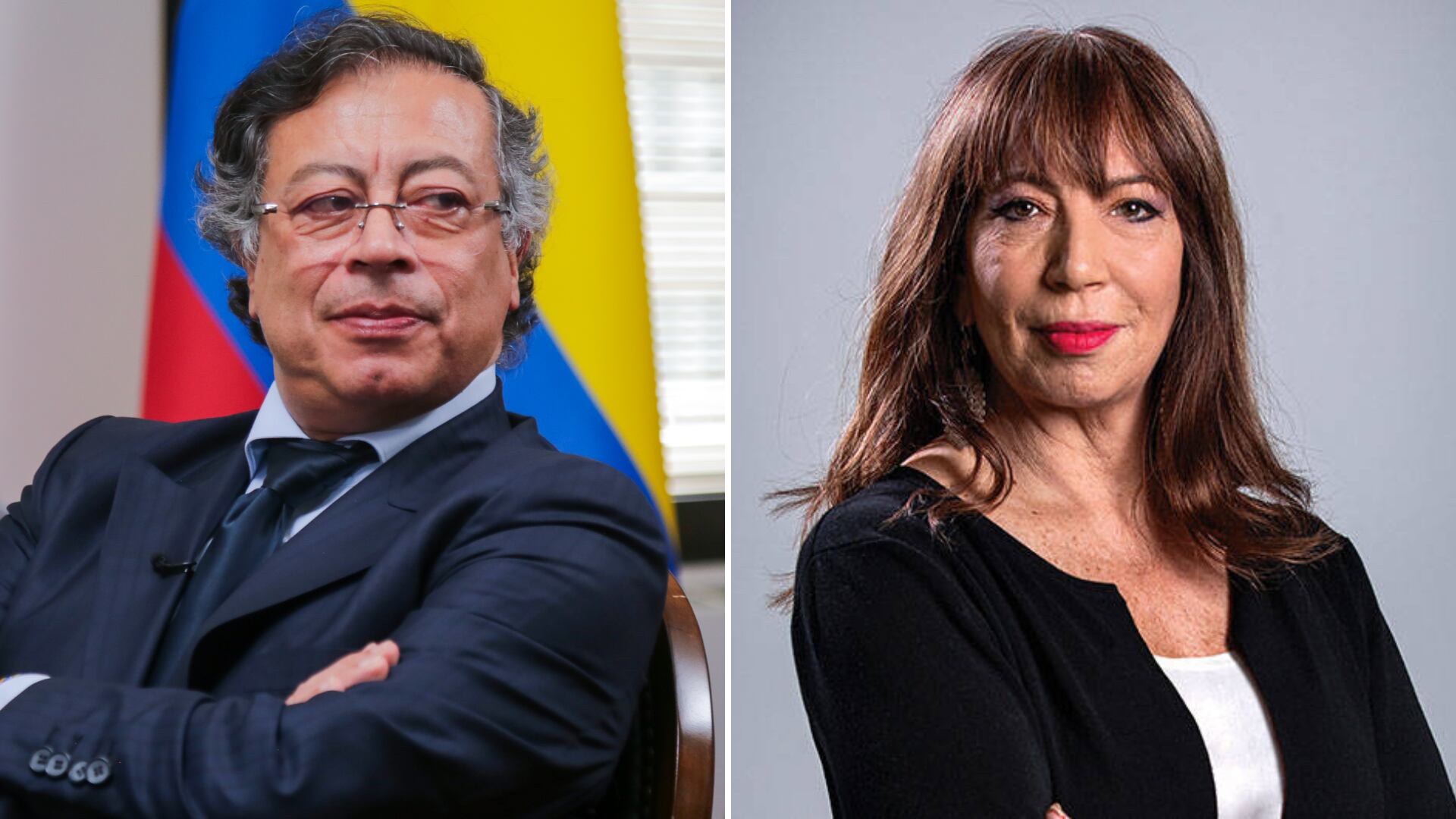 María Jimena Duzán dijo que el presidente Gustavo Petro no representa el cambio que millones esperaban - crédito María Jimena Duzan/Facebook - Hugo Sierra/Presidencia