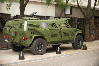 Forte ação policial