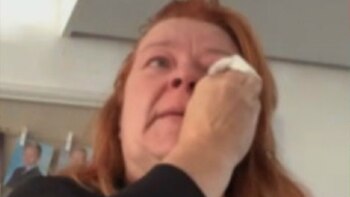 La madre explicó entre lágrimas