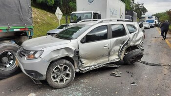 Accidente Bogotá Tunja