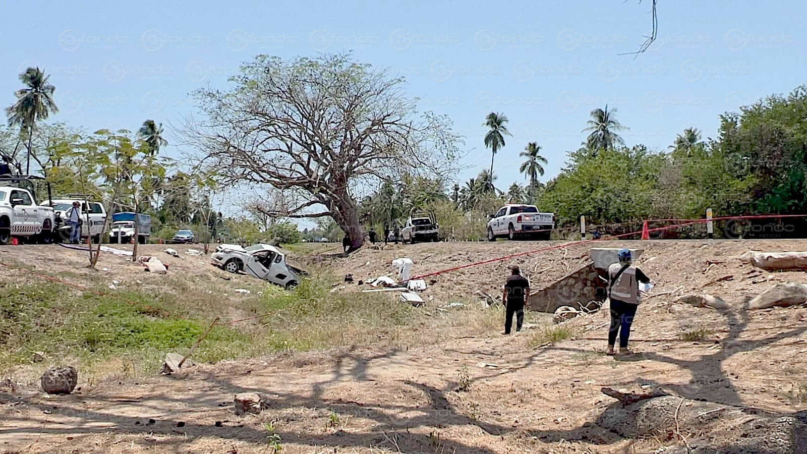 El siniestro ocurrió durante el periodo vacacional de Semana Santa, en medio de alta afluencia vehicular. Foto: (Redes sociales)