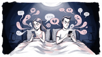 Qué conductas digitales dentro de una relación ya son vistas como infidelidad