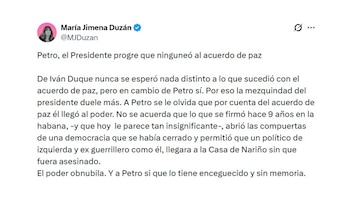 La periodista María Jimena Duzán