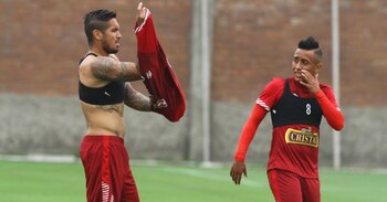 Juan Manuel Vargas compartió con