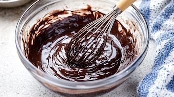 El glaseado de chocolate aporta