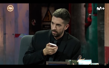 David Broncano, hablando con Madonna