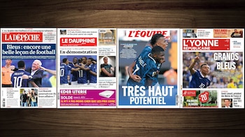 Euforia en Francia tras la goleada a Suecia en el Mundial: “favoritos”, “exhibición” y “potencial muy alto”