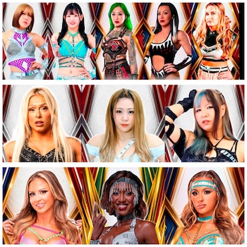 Selección de extranjeras del CMLL. (Especial)