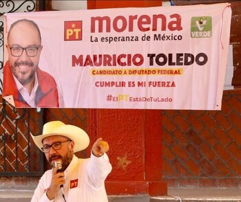 Mauricio Toledo busca reelegirse como