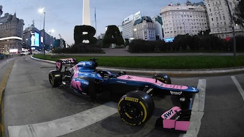 Presentaron el auto de Fórmula 1 que Franco Colapinto manejará en su exhibición en Palermo