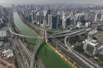 Una vista aérea de San