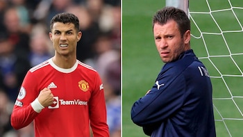 Cristiano Ronaldo y Antonio Cassano