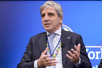El ministro de Economía Luis Caputo
