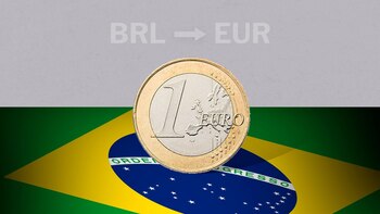 La moneda europea en Brasil
