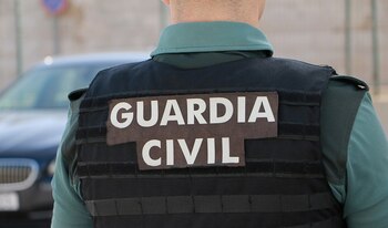 Un agente de la Guardia Civil, de espaldas (Guardia Civil/Europa Press)