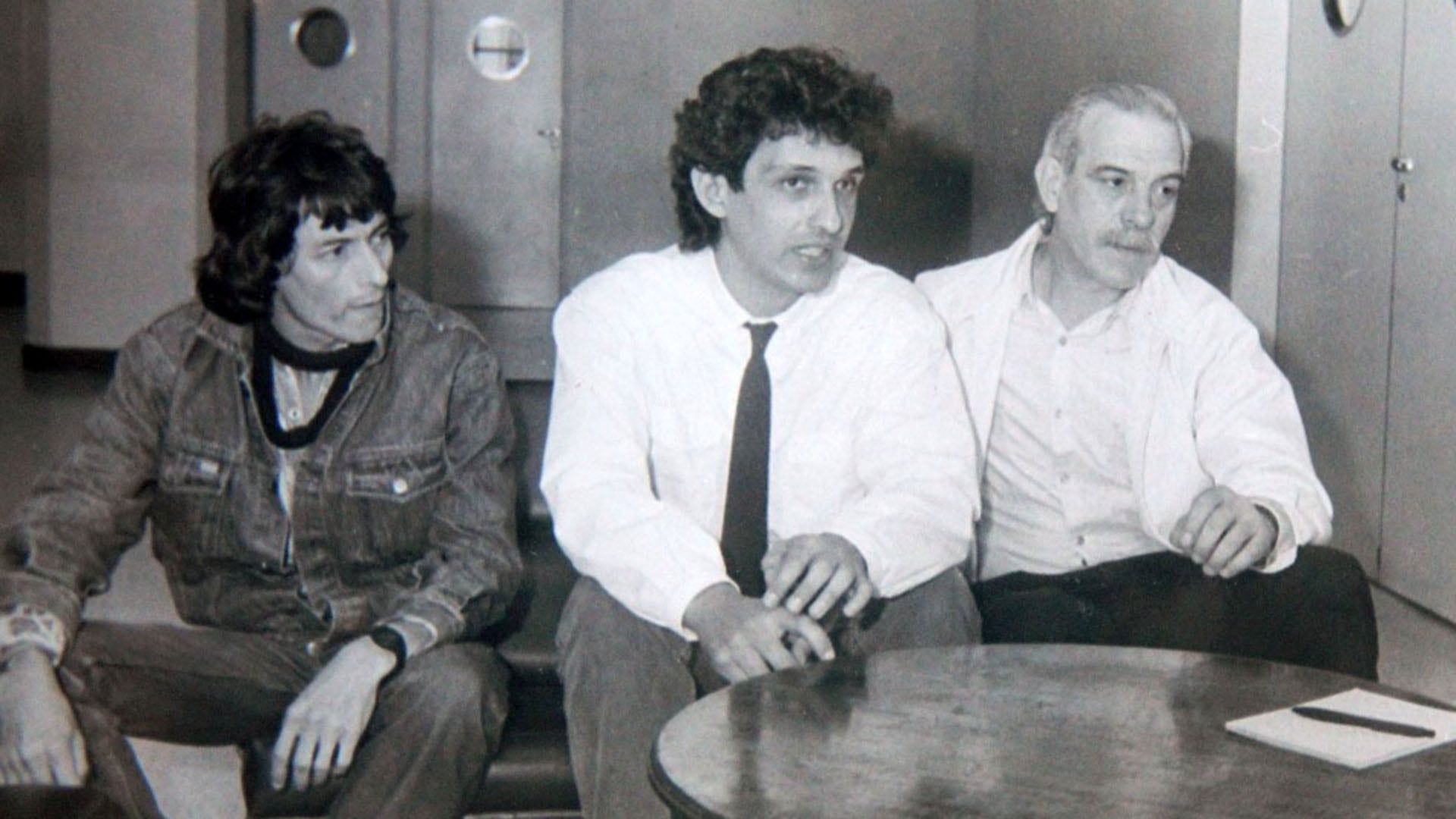 Rubén Basoalto, Ricardo Soulé, Willy Quiroga (Crédito: archivo personal VAP)