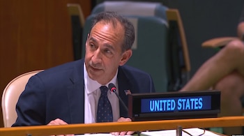 Intervención del representante de Jeffrey Bartos, embajador de Estados Unidos ante la ONU