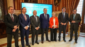 Cinco universidades de la ciudad firman un protocolo para impulsar el Centenario de la Exposición del 29