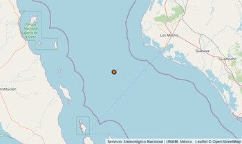 Temblor reportado en Sinaloa.
(SSN)