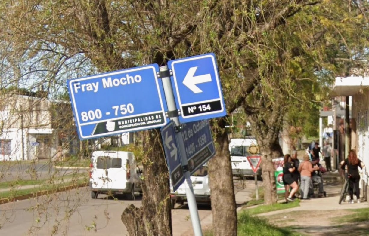 El episodio se registró en la zona de Fray Mocho y boulevard 12 de Octubre (Google Maps)