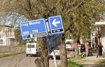 El episodio se registró en la zona de Fray Mocho y boulevard 12 de Octubre (Google Maps)