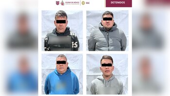 Caen 4 presuntos integrantes de