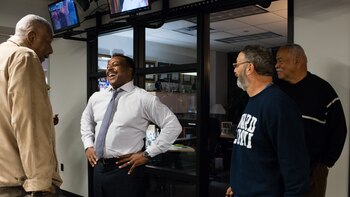 Leon Harris, presentador de NBC4