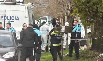 La Policía Científica trabajó en